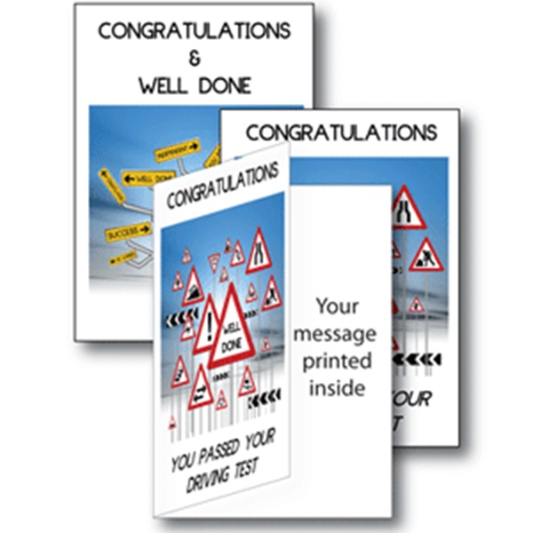 Personalised Congratulations cards